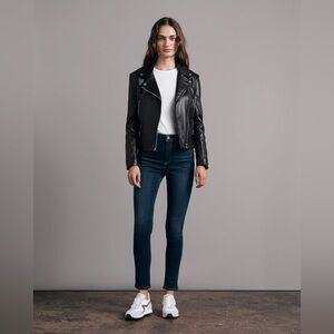 Rag & Bone high rise Skinny Jeans CIN KNGSBURY Blue Size 25